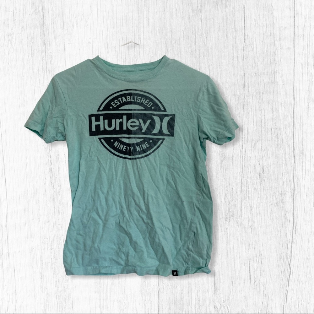 Boys Hurley Mint Green Tee